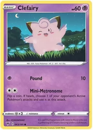 Vivid Voltage - Clefairy
