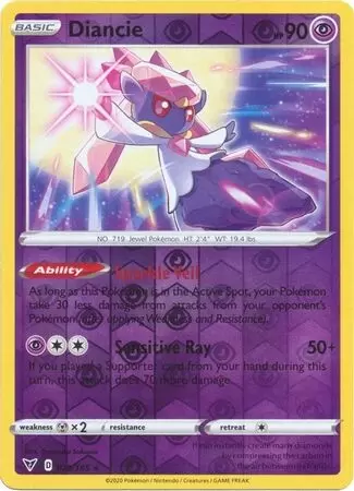 Vivid Voltage - Diancie Reverse
