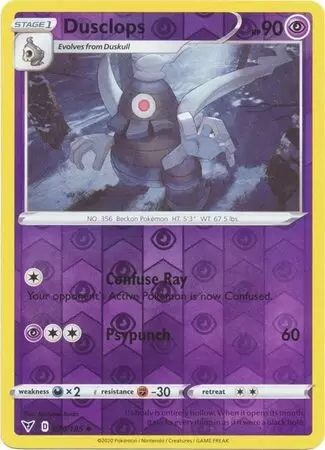 Vivid Voltage - Dusclops Reverse