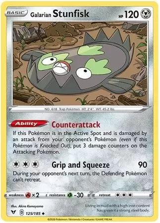 Vivid Voltage - Galarian Stunfisk