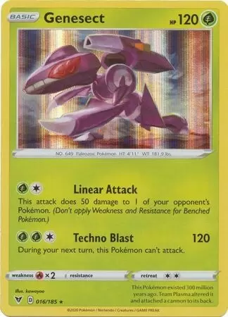 Pokemon - Genesect-EX (11) - Plasma Blast - Holo 