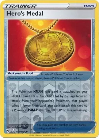Vivid Voltage - Hero\'s Medal Reverse