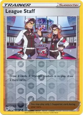 Vivid Voltage - League Staff Reverse