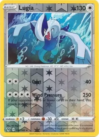 Vivid Voltage - Lugia Reverse