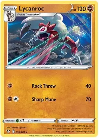 Vivid Voltage - Lycanroc