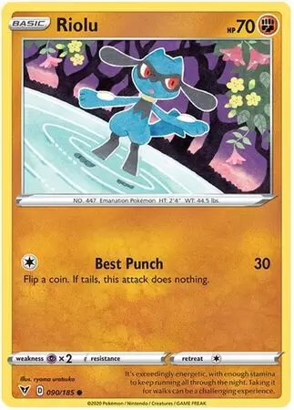 Vivid Voltage - Riolu