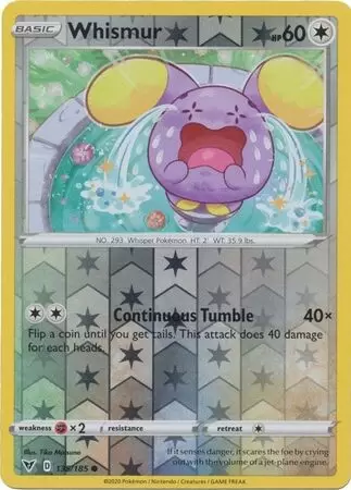 Vivid Voltage - Whismur Reverse
