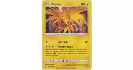 Zapdos Holo - Vivid Voltage Pokémon card 048/185