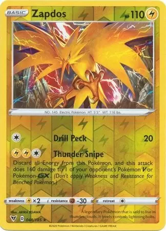Vivid Voltage - Zapdos Reverse