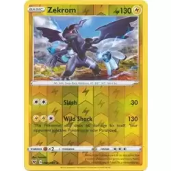 Checklist Zekrom - Reverse Pokémon Card