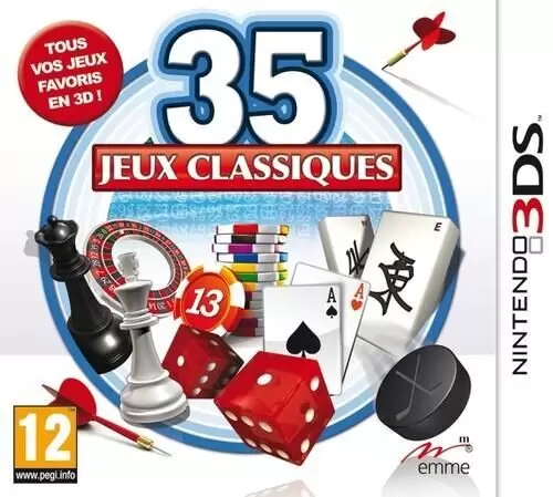 Nintendo 2DS / 3DS Games - 35 Jeux Classiques