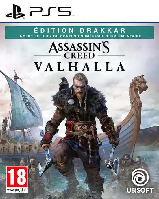 PS5 Games - Assassin\'s Creed Valhalla Edition Drakkar