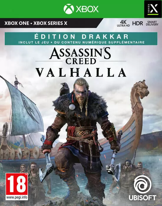 Jeux XBOX One - Assassin\'s Creed Valhalla Edition Drakkar