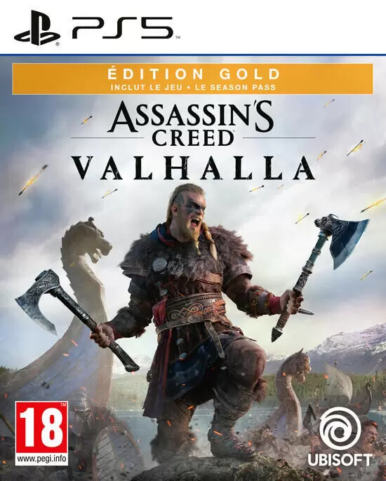 Jeux PS5 - Assassin\'s Creed Valhalla Edition Gold