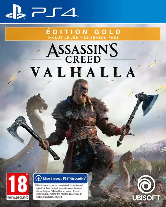 PS4 Games - Assassin\'s Creed Valhalla Edition Gold