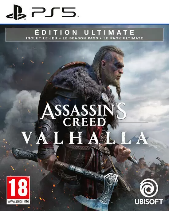 Jeux PS5 - Assassin\'s Creed Valhalla Edition Ultimate 