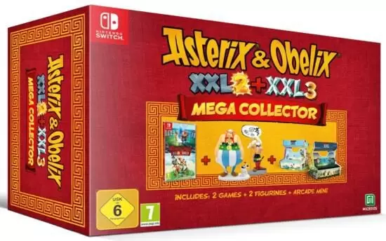 Nintendo Switch Games - Asterix Xxl 3 Le Menhir De Cristal Edition Mega Collector