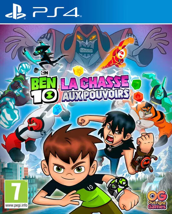PS4 Games - Ben 10 La Chasse Aux Pouvoirs