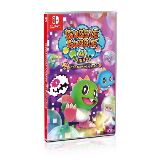 Jeux Nintendo Switch - Bubble Bobble 4 Friends Baron Is Back