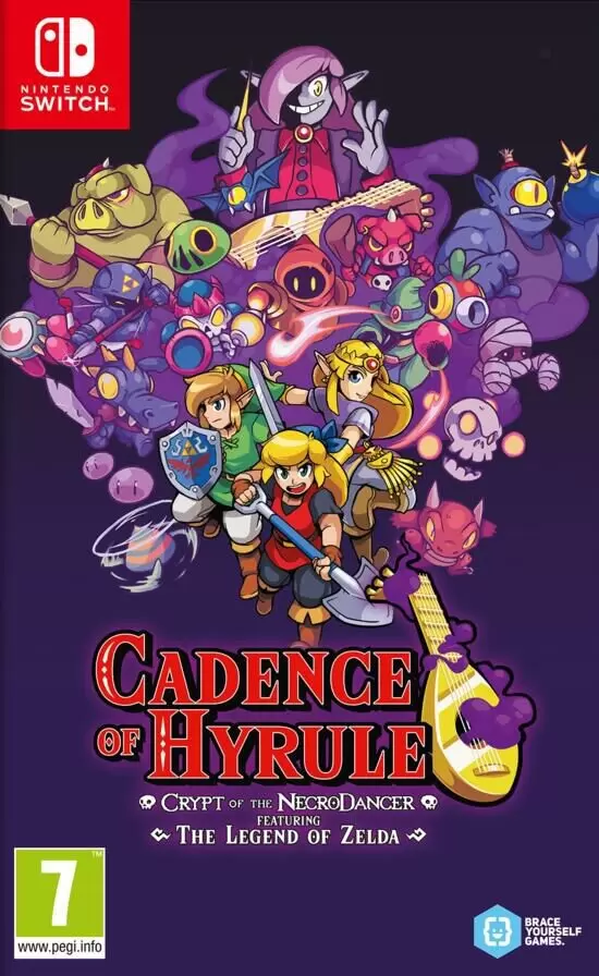 Nintendo Switch Games - Cadence Of Hyrule Crypt Of The Necrodancer Featuring The Legend Of Zelda