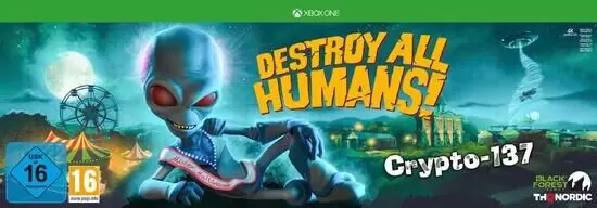 XBOX One Games - Destroy All Humans Crypto 137 Edition