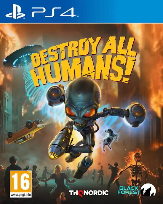 PS4 Games - Destroy All Humans