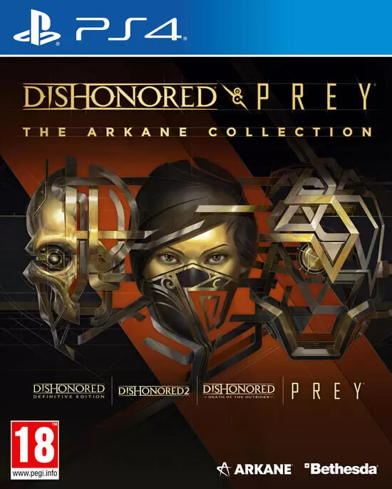 PS4 Games - Dishonored And Prey The Arkane Collection