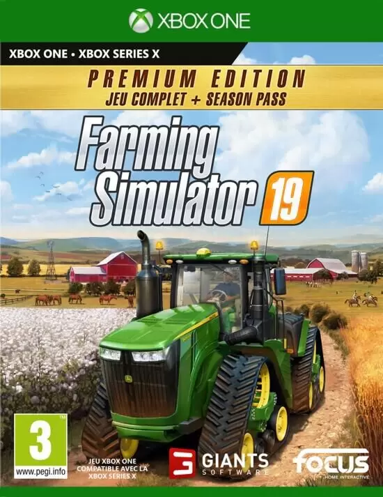 Jeux XBOX One - Farming Simulator 19 Premium Edition