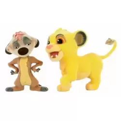 Cutte Fluffy Puffy - Simba & Timon