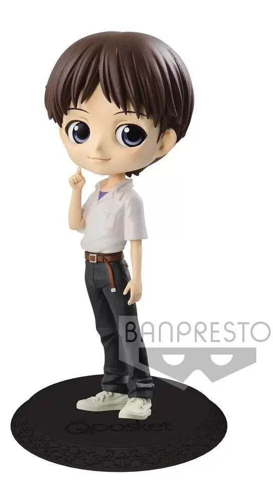 Q Posket Manga / Animation - Shinji Ikari - Evangelion Movie (Ver. B)