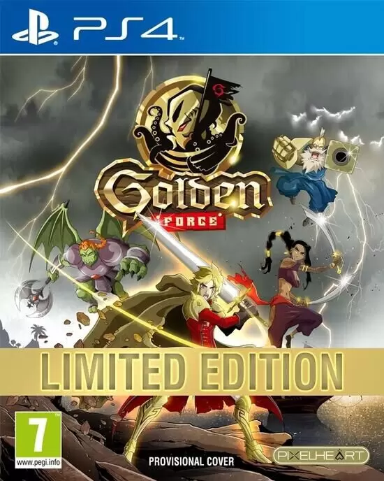 PS4 Games - Golden Force Steelbook Just Limited
