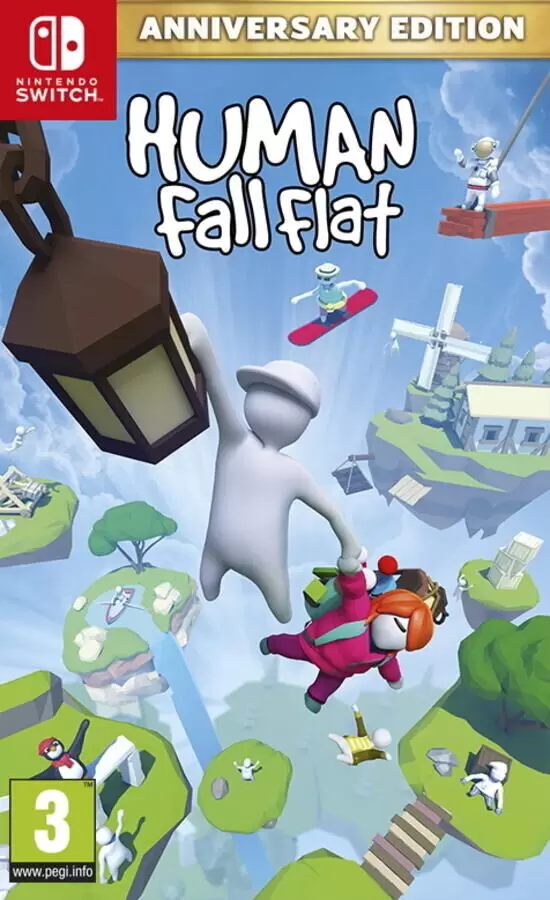 Jeux Nintendo Switch - Human Fall Flat Anniversary Edition