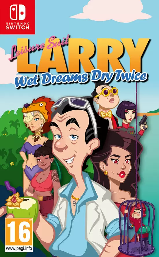 Nintendo Switch Games - Leisure Suit Larry Wet Dreams Dry Twice