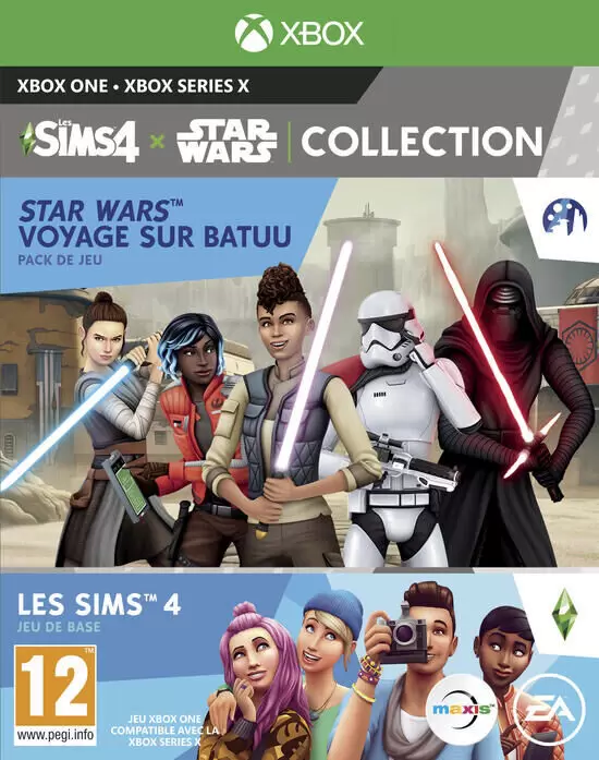 XBOX One Games - Les Sims 4 + Pack Star Wars Voyage Sur Batuu