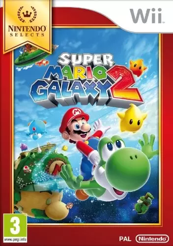Nintendo Wii Games - Super Mario Galaxy 2 - Nintendo Selects