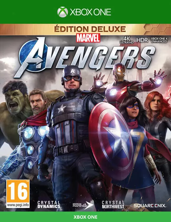 Jeux XBOX One - Marvel\'s Avengers Deluxe Edition