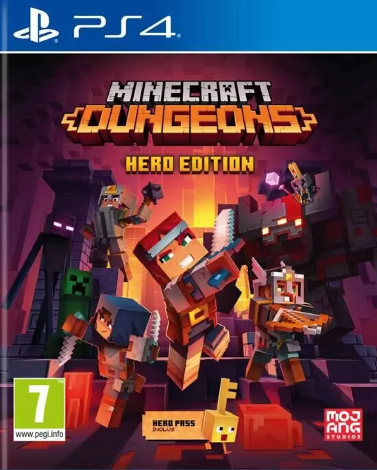 PS4 Games - Minecraft Dungeons Hero Edition