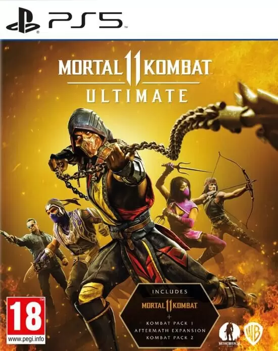 Jeux PS5 - Mortal Kombat 11 Ultimate Steelcase Edition