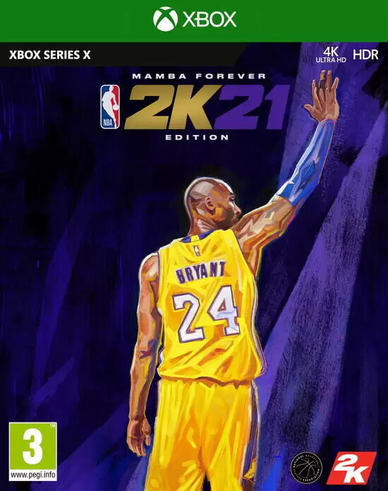 Jeux XBOX One - NBA 2k21 Edition Mamba Forever