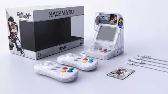 Mini consoles - NEOGEO MINI Samurai Shodown HAOHMARA Blanche