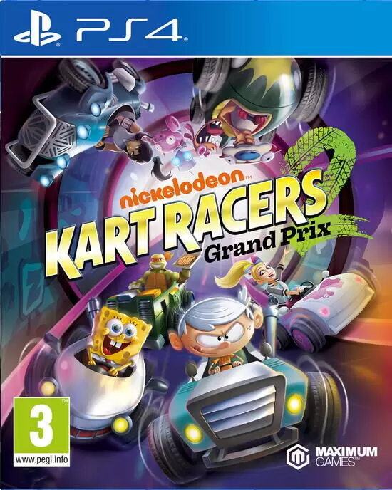 PS4 Games - Nickelodeon Kart Racer 2 Grand Prix