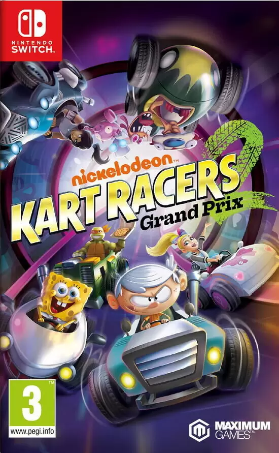 Jeux Nintendo Switch - Nickelodeon Kart Racer 2 Grand Prix