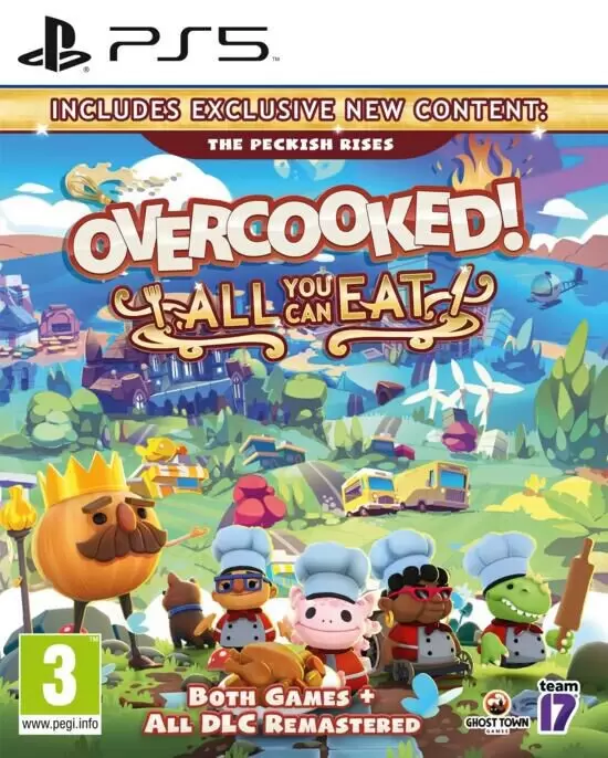 PS5 Games - Overcooked All You Can Eat