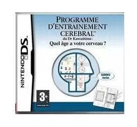 Jeux Nintendo DS - Programme D\'entrainement Cerebral Du Docteur Kawashima