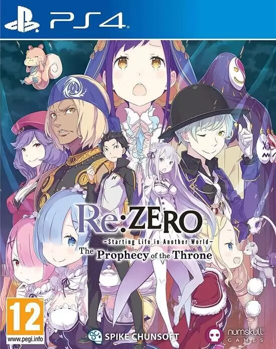 Jeux PS4 - Re-zero The Prophecy Of The Throne Badge Edition