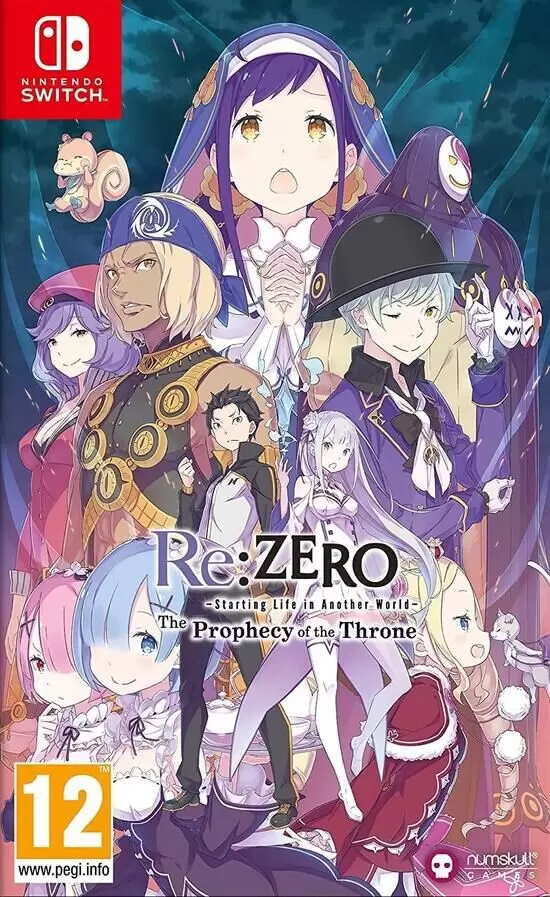 Jeux Nintendo Switch - Re-zero The Prophecy Of The Throne Badge Edition