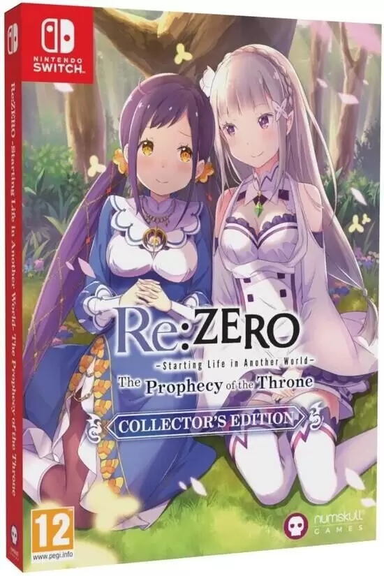 Jeux Nintendo Switch - Re-zero The Prophecy Of The Throne Collector Edition