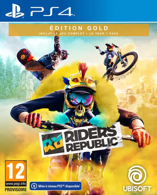 Jeux PS4 - Riders Republic Gold Edition