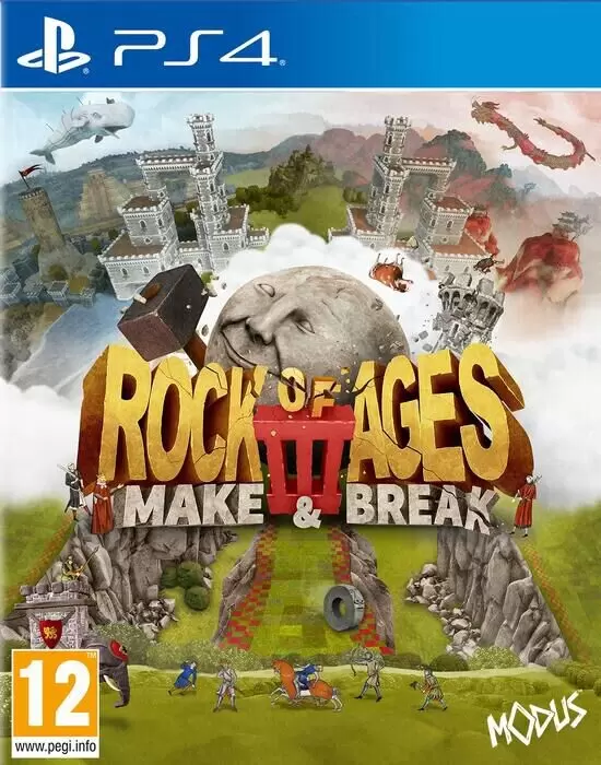PS4 Games - Rock Of Ages 3 Make Break