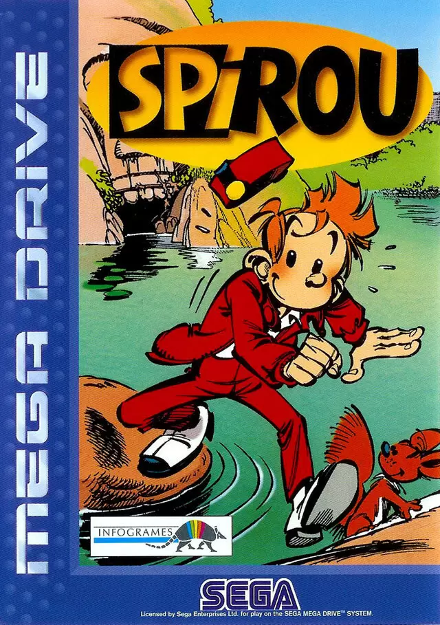 Sega Genesis Games - Spirou